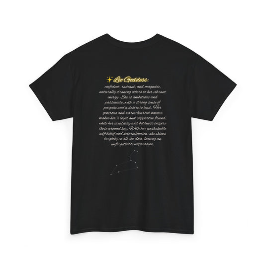 Leo Goddess Cotton Tee