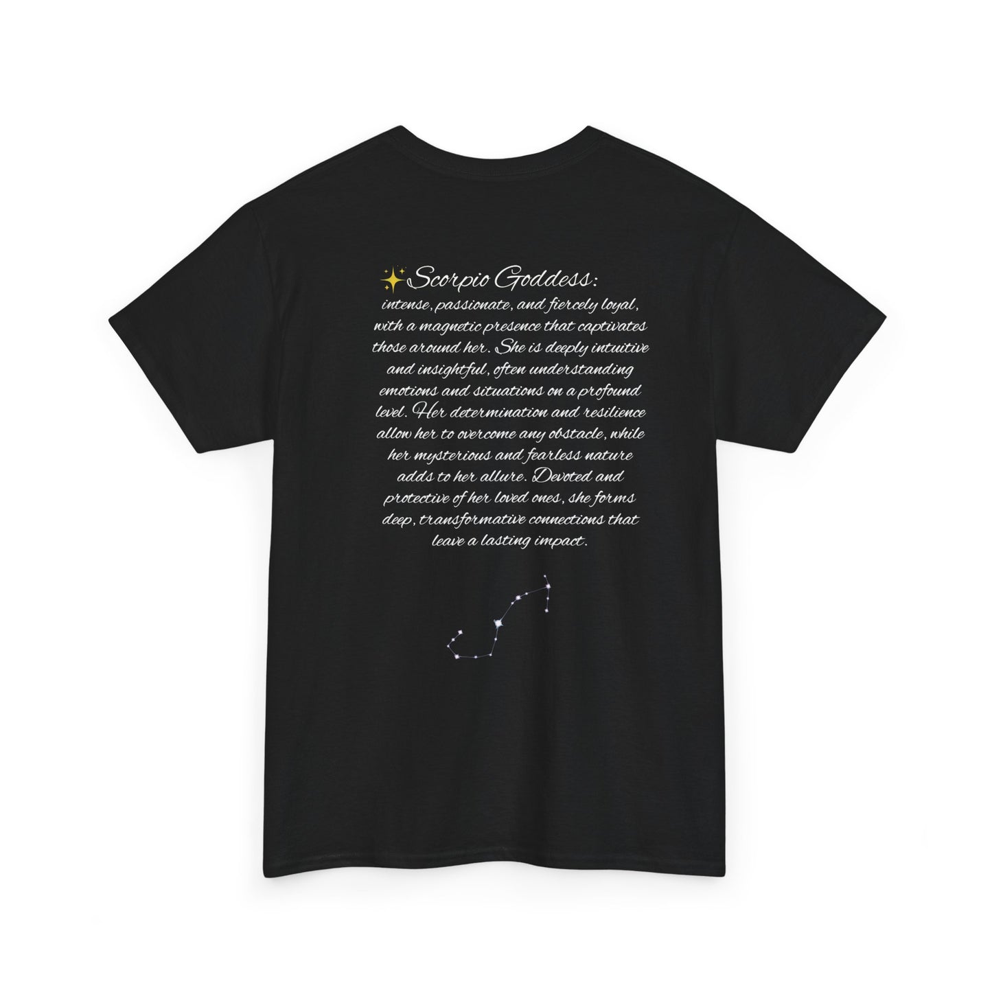 Scorpio Goddess Cotton Tee