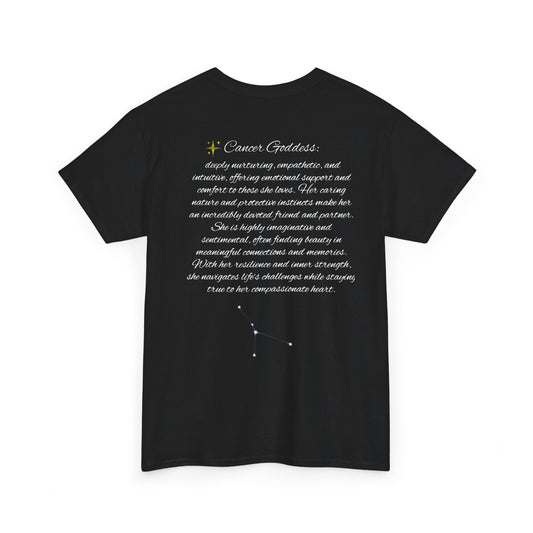 Cancer Goddess Cotton Tee