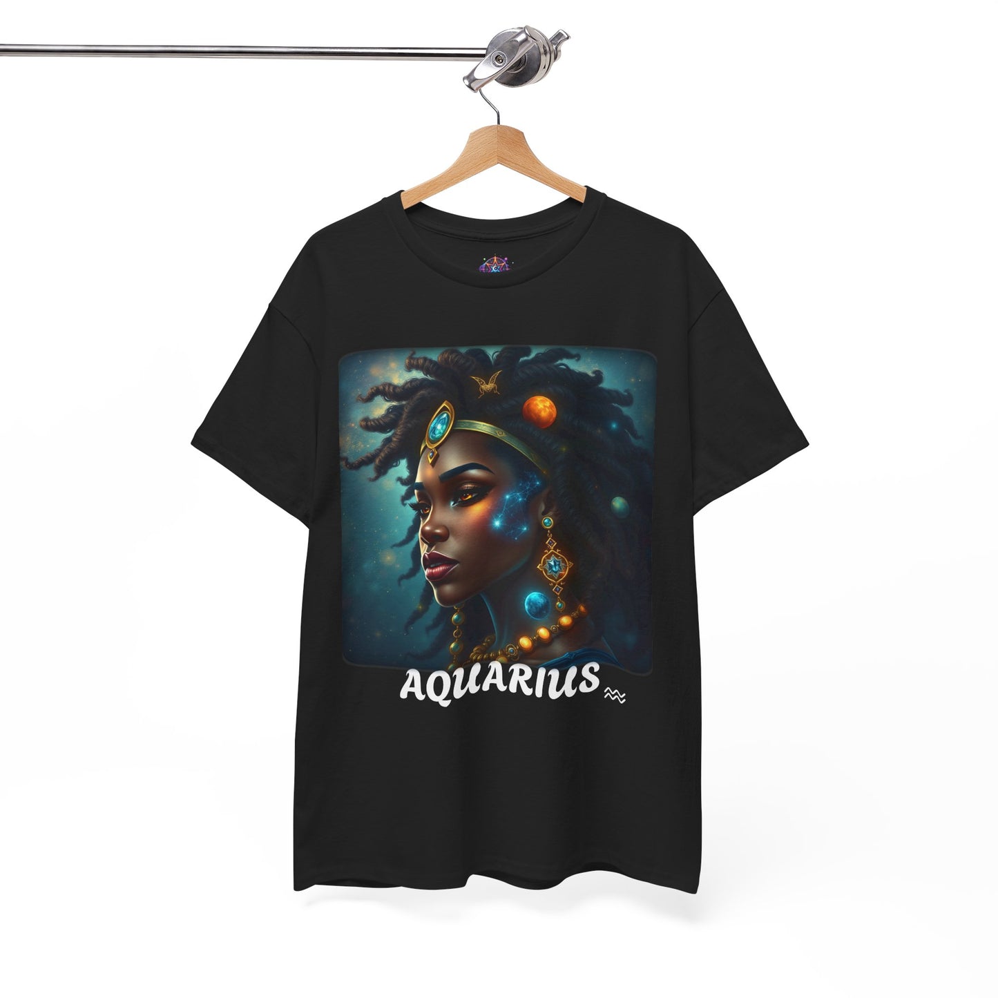 Aquarius Goddess Cotton Tee