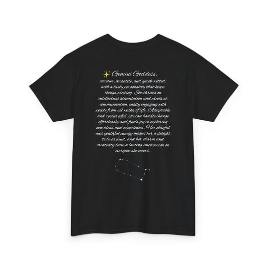 Gemini Goddess Cotton Tee