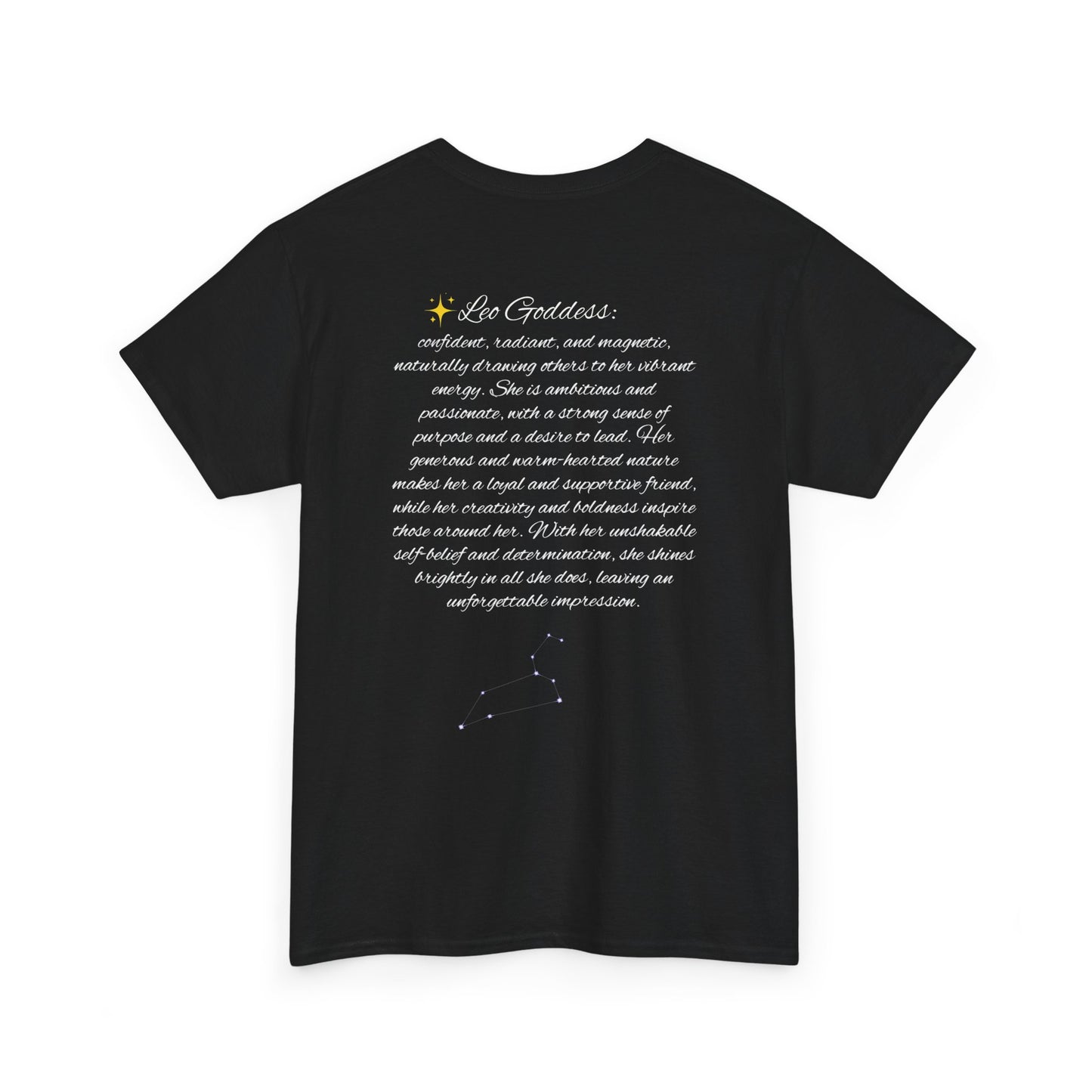 Leo Goddess Cotton Tee