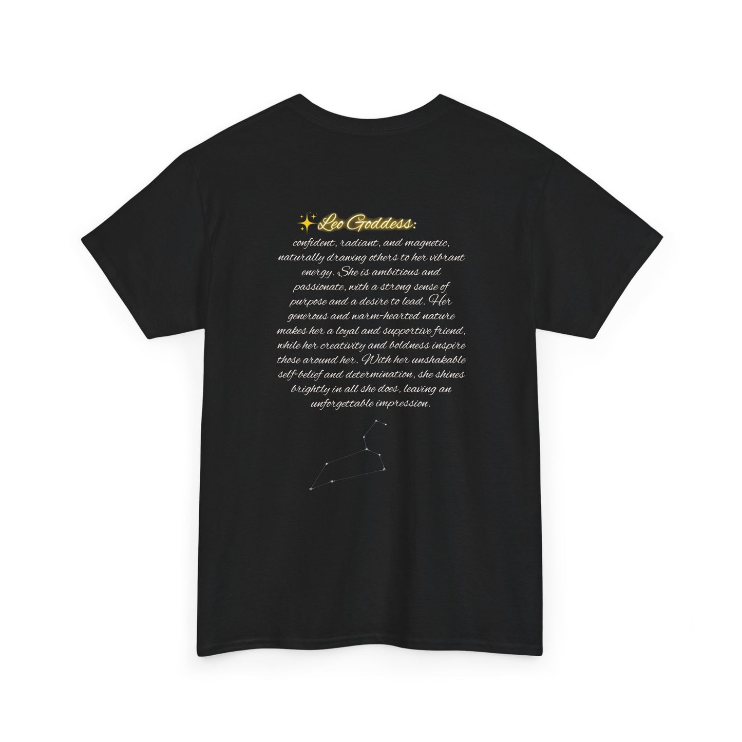 Leo Goddess Cotton Tee