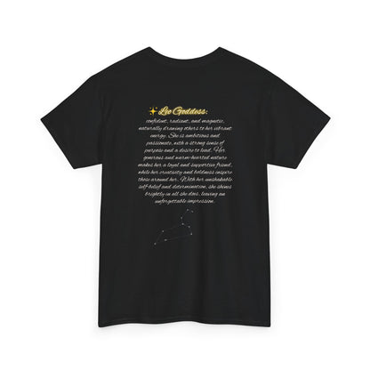 Leo Goddess Cotton Tee