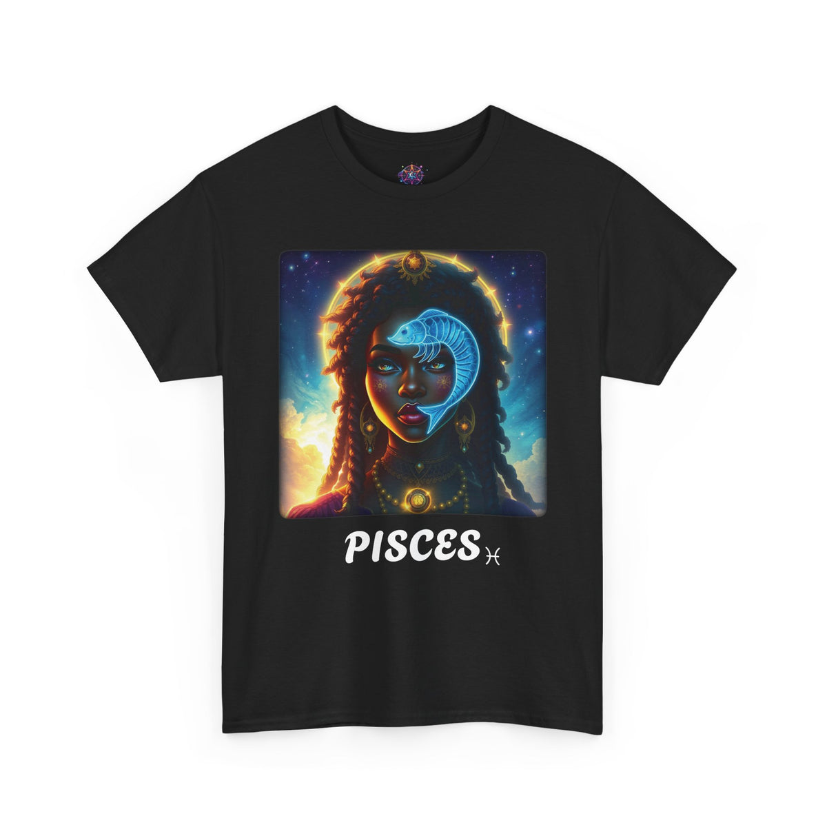 Pisces Goddess Cotton Tee