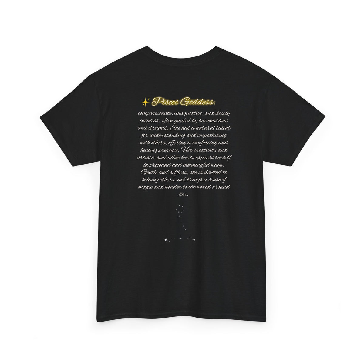 Pisces Goddess Cotton Tee