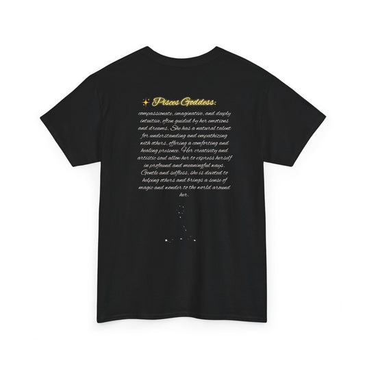 Pisces Goddess Cotton Tee