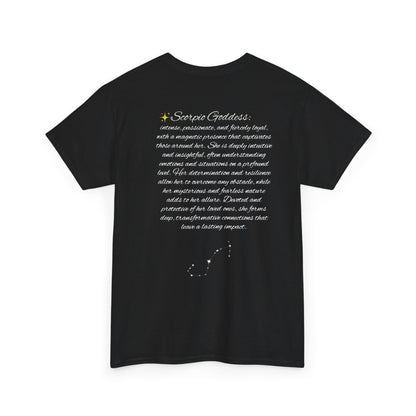 Scorpio Goddess Cotton Tee