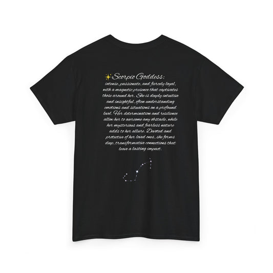 Scorpio Goddess Cotton Tee