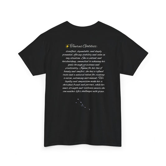 Taurus Goddess Cotton Tee