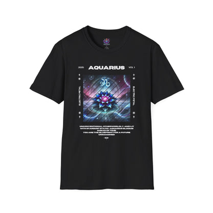 Aquarius Celestial Cotton Tee