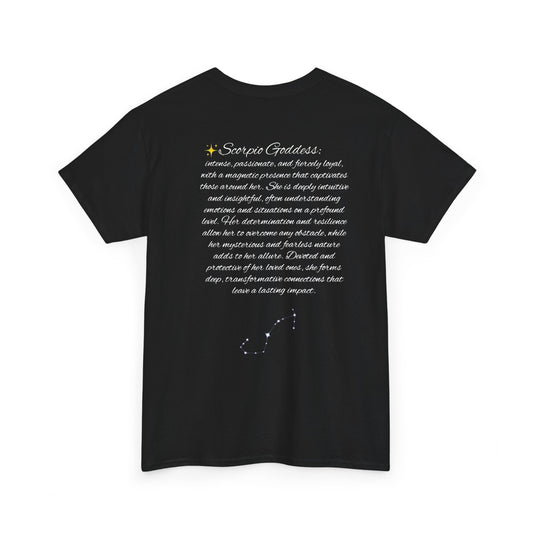 Scorpio Goddess Cotton Tee