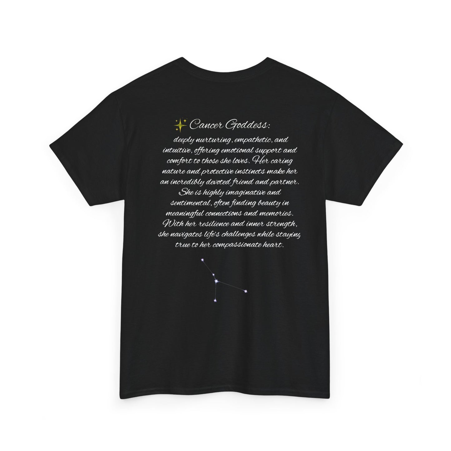 Cancer Goddess Cotton Tee