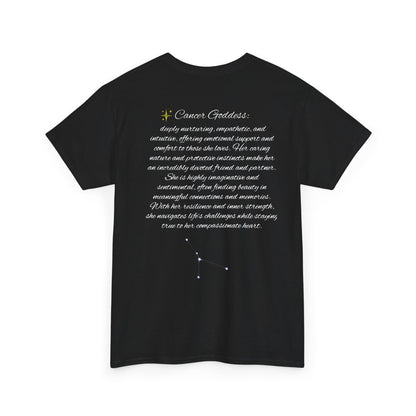 Cancer Goddess Cotton Tee