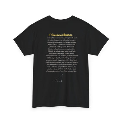 Capricorn Goddess Cotton Tee