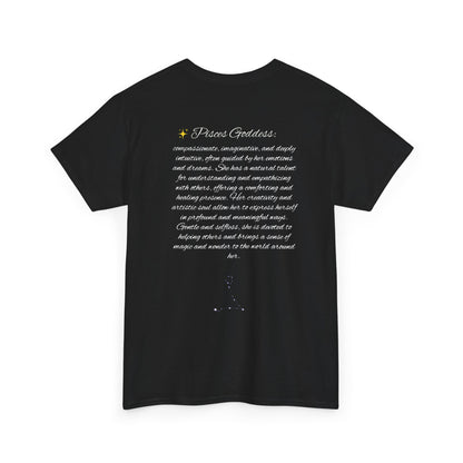 Pisces Goddess Cotton Tee