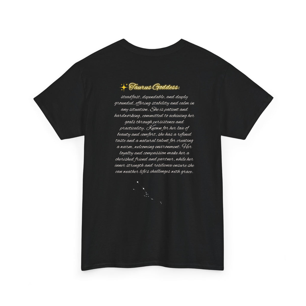 Taurus Goddess Cotton Tee