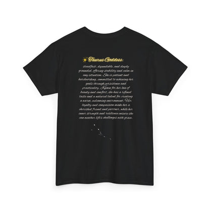 Taurus Goddess Cotton Tee