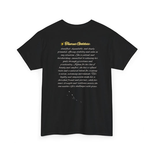 Taurus Goddess Cotton Tee