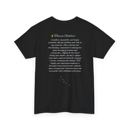 Taurus Goddess Cotton Tee