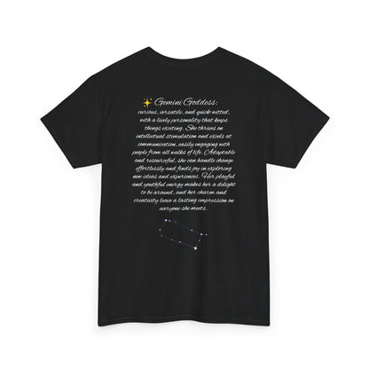 Gemini Goddess Cotton Tee