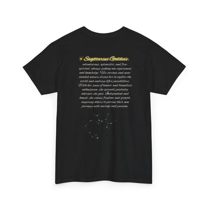 Sagittarius Goddess Cotton Tee