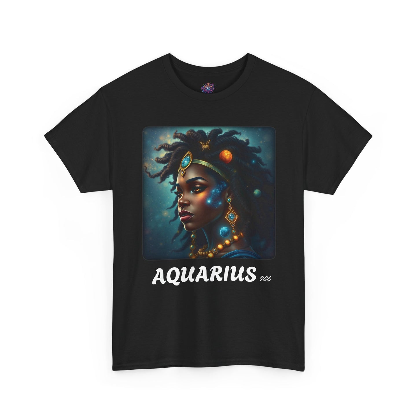 Aquarius Goddess Cotton Tee