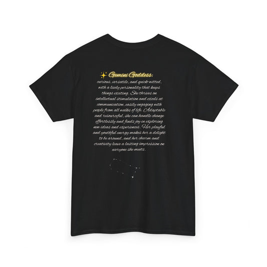 Gemini Goddess Cotton Tee
