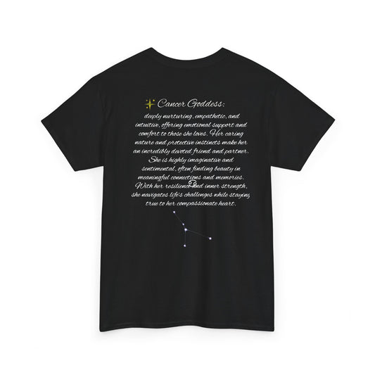 Cancer Goddess Cotton Tee