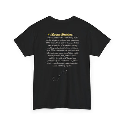 Scorpio Goddess Cotton Tee