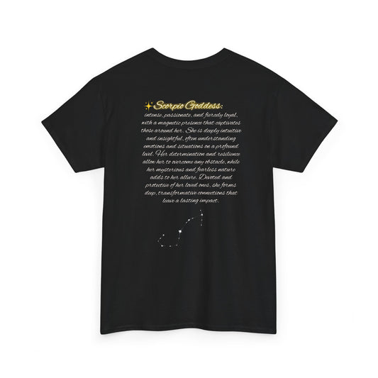 Scorpio Goddess Cotton Tee