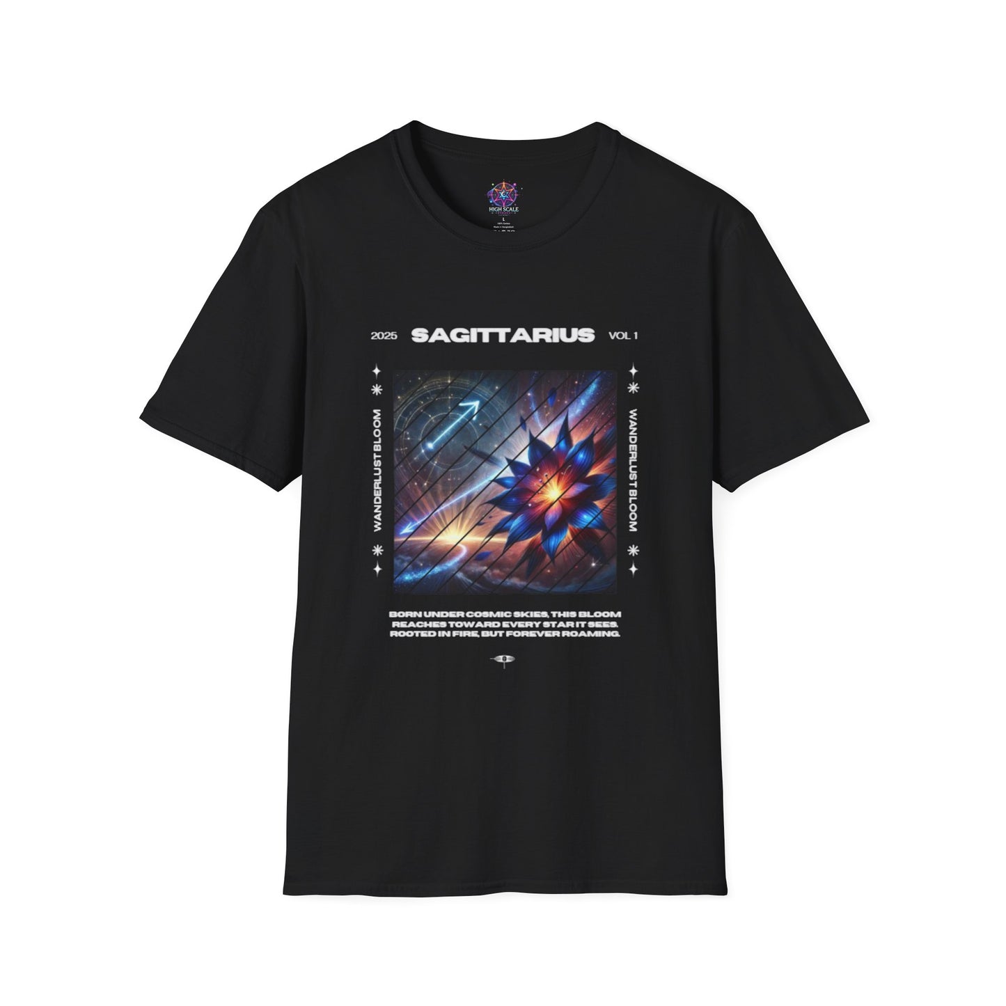 Sagittarius Celestial Cotton Tee