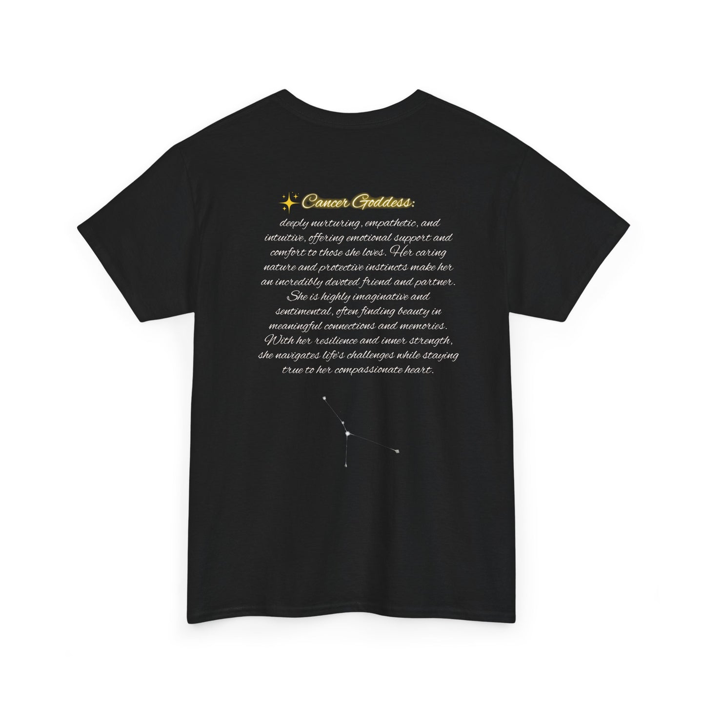Cancer Goddess Cotton Tee